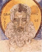 Mikhail Vrubel The head of john the Baptist oil painting